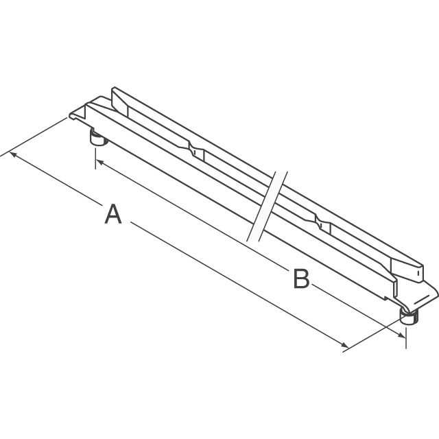 TCG1-3.925-23 Essentra Components  Card Guides